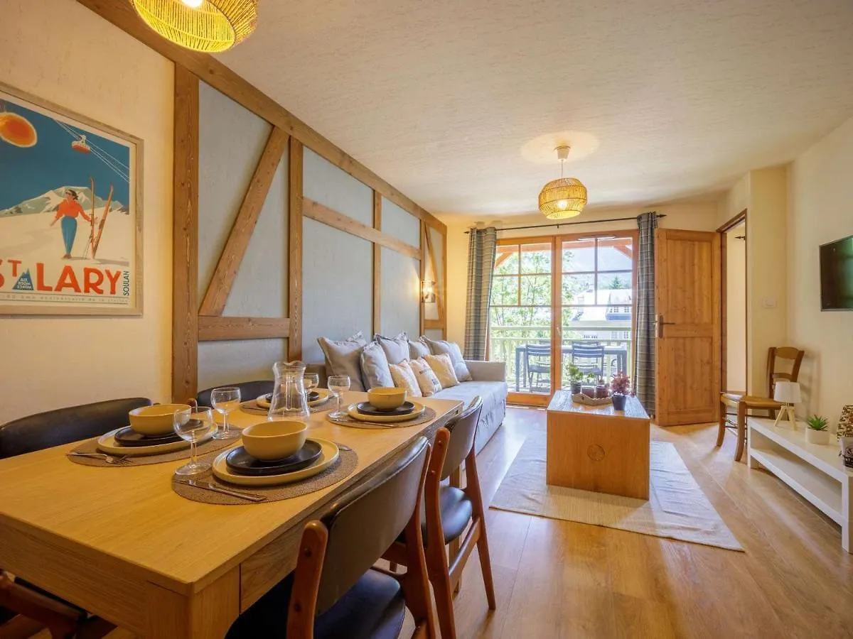 Apartman Appartement 6 Pers. Au Centre-Ville Avec Piscine, Sauna, Parking, Et Balcon - Fr-1-296-416 Saint-Lary-Soulan Franciaország