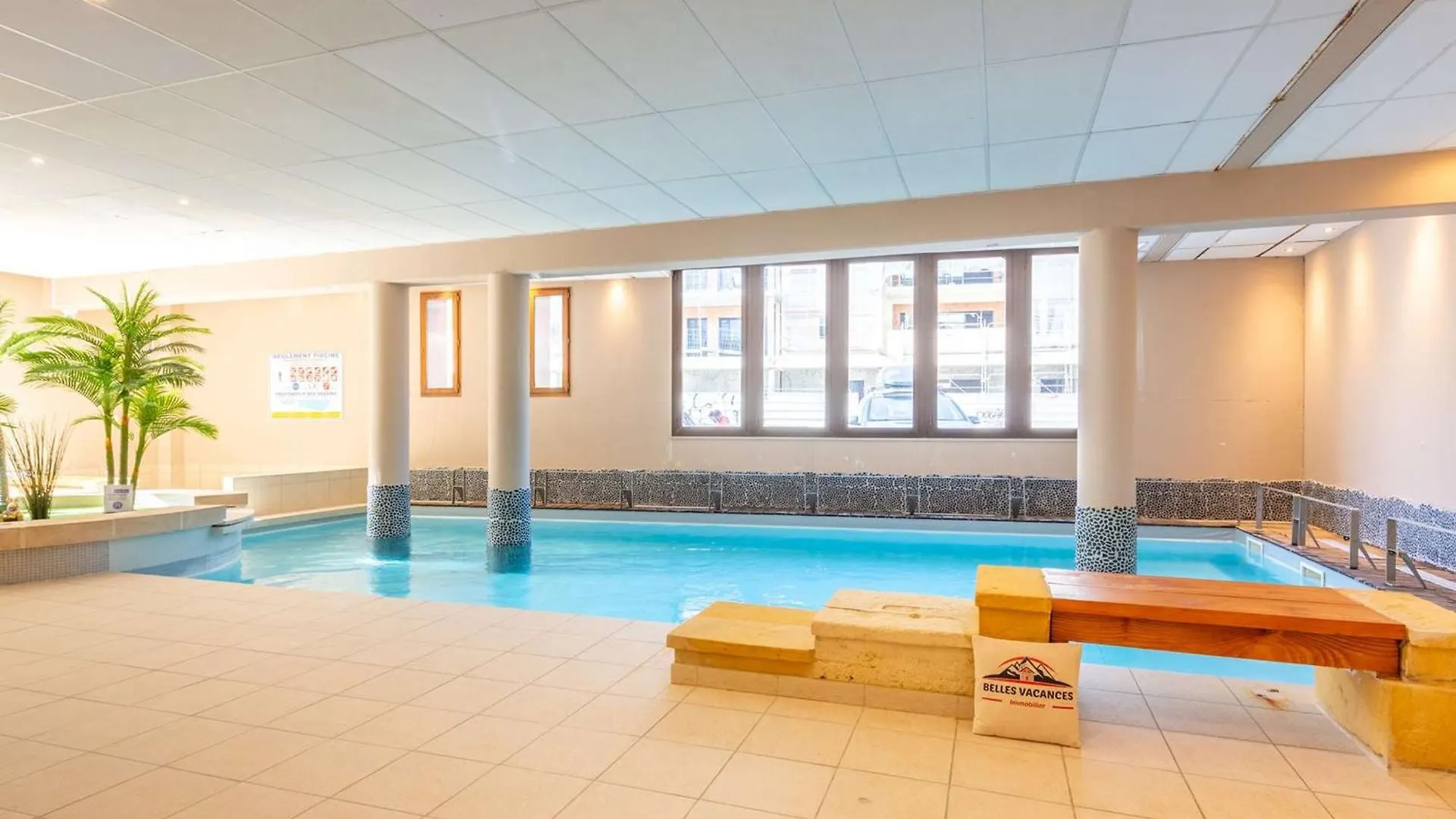 Appartement 6 Pers. Au Centre-Ville Avec Piscine, Sauna, Parking, Et Balcon - Fr-1-296-416 Saint-Lary-Soulan 0*,  Franciaország